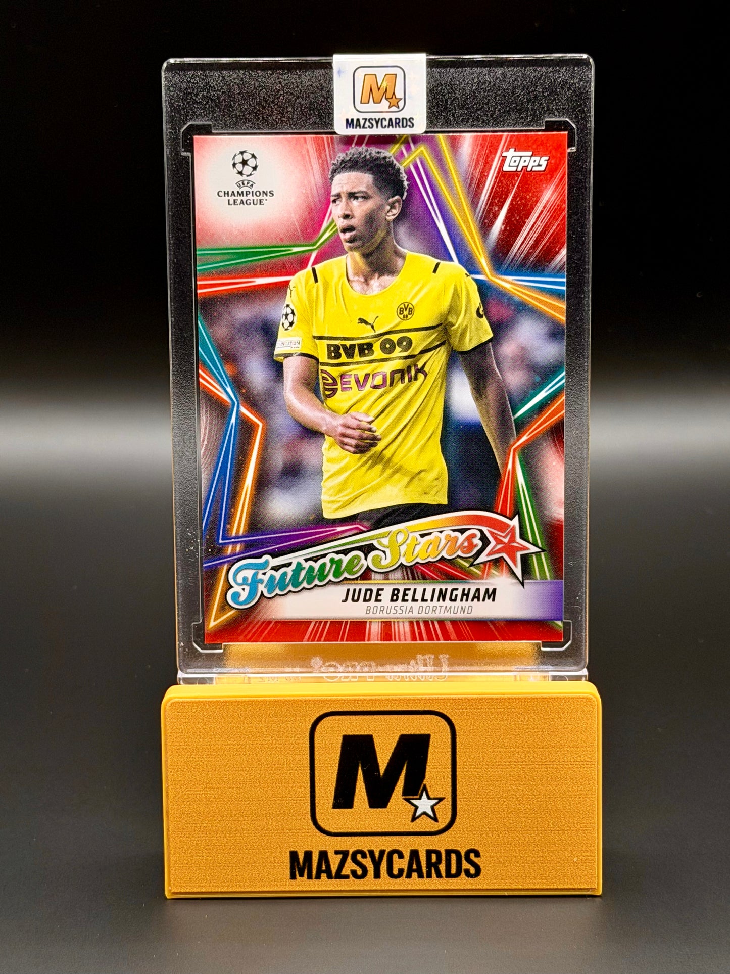 2021-22 Topps UEFA Champions League Jude Bellingham Future Stars RED /5