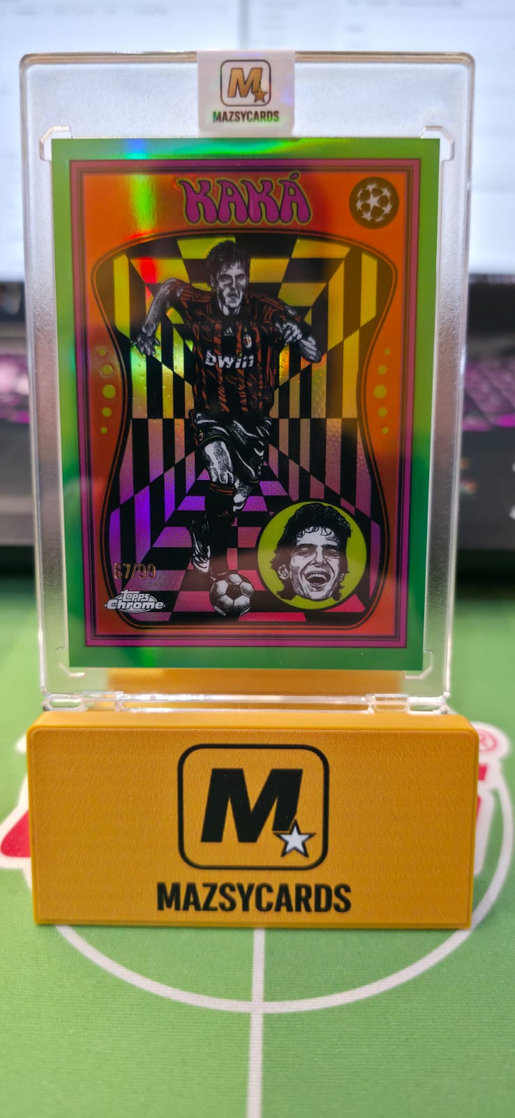 KAKA - TOPPS CHROME ULTRA VIOLET ALL-STARS CASEHIT SSP /99