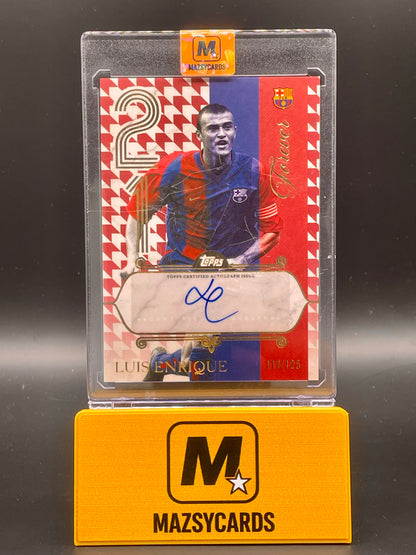 Topps FC Barcelona Forever 2025/26 Luis Enrique Auto /125
