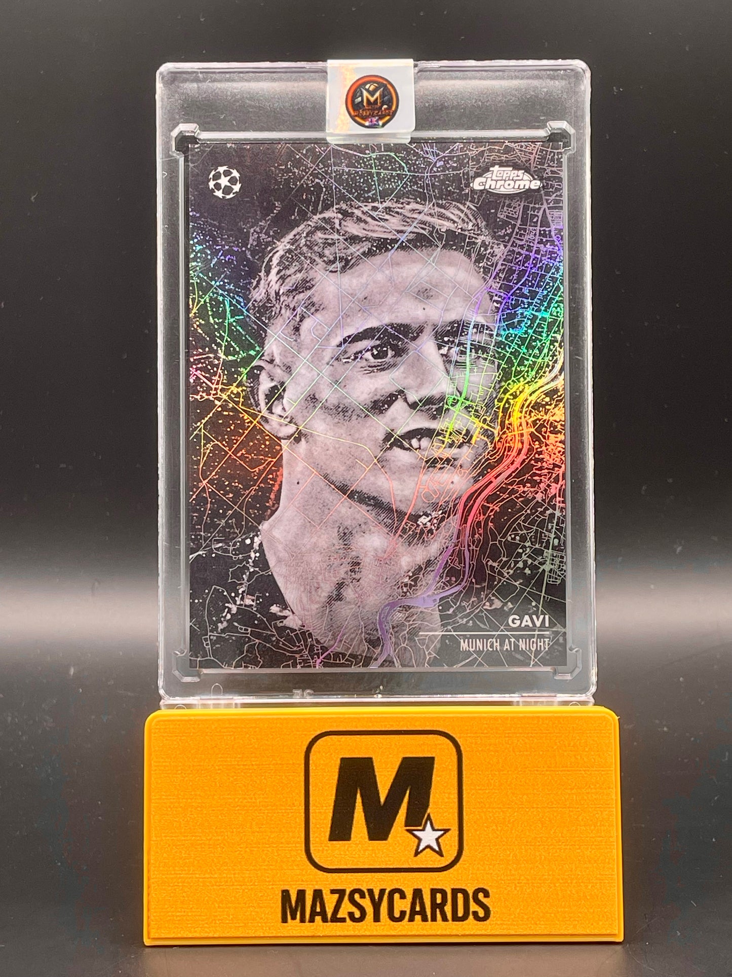 Gavi 2024-25 Topps Chrome UCC Munich at Night