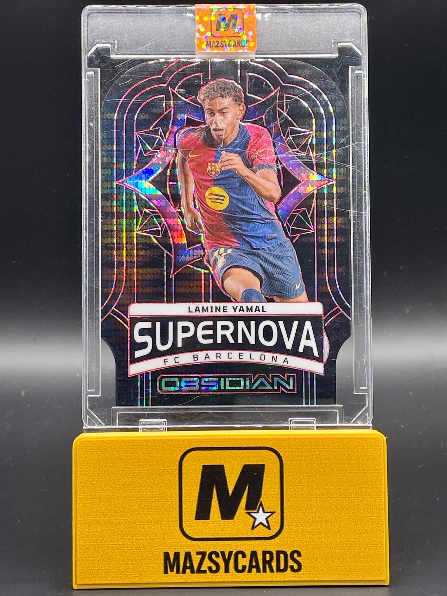 2024 OBSIDIAN SUPERNOVA ELECTRIC ETCH RED PULSAR  LAMINE YAMAL /50