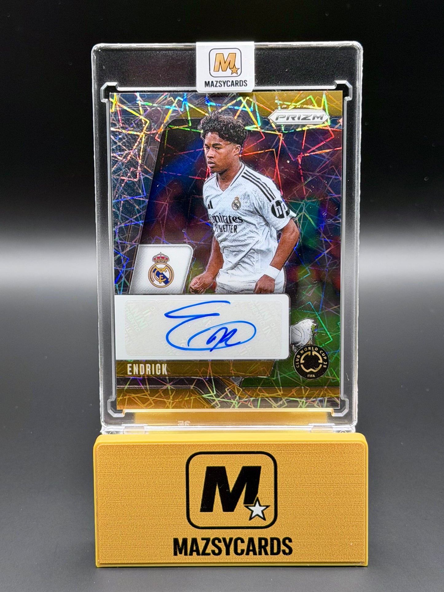 2025 Panini Prizm FIFA Club World Cup Endrick Silver Velocity Auto