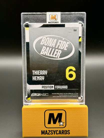 Thierry Henry - Bona Fide Baller - TOPPS Juventus Team Set 2024/25 /5 RED
