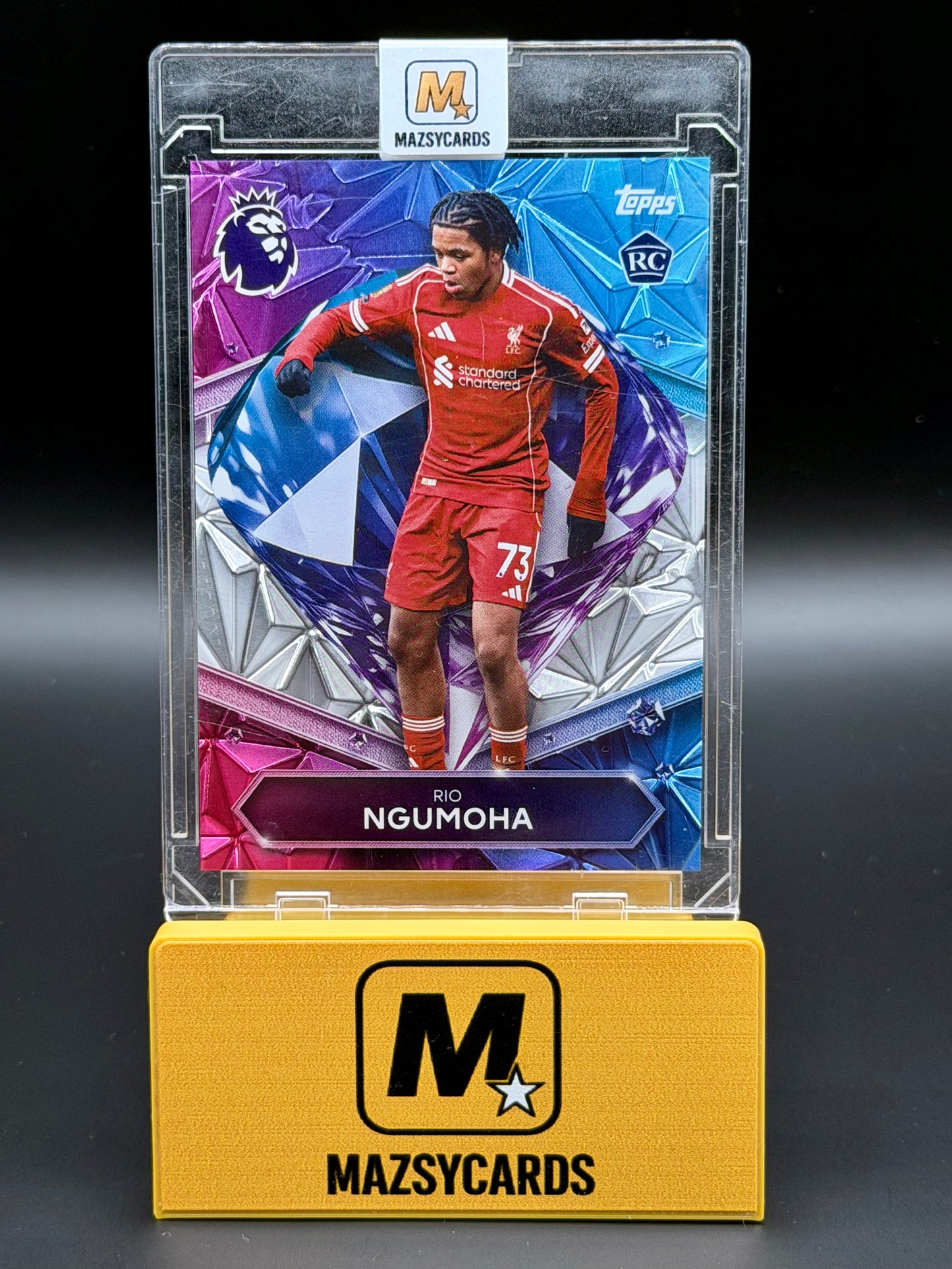 2025-26 Topps Premier League Rio Ngumoha Diamond Rookies RC