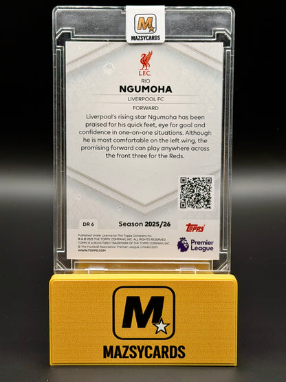 2025-26 Topps Premier League Rio Ngumoha Diamond Rookies RC