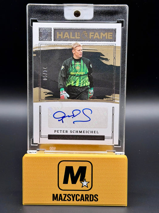 2022-23 Impeccable Manchester United PETER SCHMEICHEL Hall of Fame Auto /14