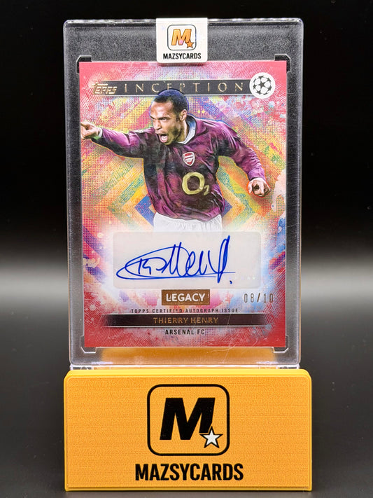 Topps Inception 2024/25 Thierry Henry Auto /10